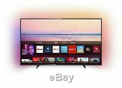 Philips 50 Inch 50PUS6704 4K Ultra HD HDR Freeview Play WiFi Smart LED TV
