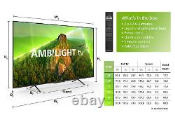 Philips 70PUS8108 70 inch 4K Ultra HD HDR Ambilight Smart LED TV