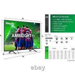 Philips TPVision 50PUS8309 50 Inch LED 4K Ultra HD Smart TV Bluetooth WiFi