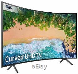 Samsung 49NU7300 49 Inch Curved 4K Ultra HD HDR Smart WiFi LED TV Black