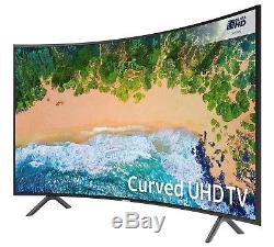 Samsung 49NU7300 49 Inch Curved 4K Ultra HD HDR TVPlus Smart WiFi LED TV Black