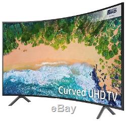 Samsung 65NU7300 65 Inch Curved 4K Ultra HD HDR Smart WiFi LED TV Black