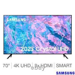 Samsung Boundless Screen UE70CU7100KXXU 70 Inch 4K Crystal Ultra HD Smart TV