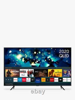 Samsung QE43Q65T (2020) QLED HDR 4K Ultra HD Smart TV, 43 inch with TVPlus, Blac