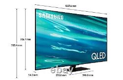 Samsung QE55Q80A 55 inch 4K Ultra HD HDR 1500 Smart QLED TV