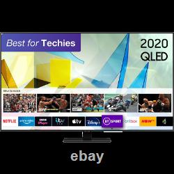 Samsung QE65Q80TA Q80T 65 Inch Smart 4K Ultra HD QLED Freeview HD and Freesat