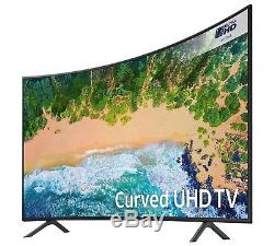 Samsung UE49NU7300KXXU 49 Inch Curved 4K Ultra HD HDR Smart WiFi LED TV Black