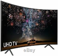 Samsung UE49RU7300KXXU 49 Inch 4K Ultra HD HDR Smart WiFi LED Curved TV Black