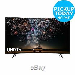 Samsung UE55RU7300KXXU 55 Inch Ultra HD Curved HDR Smart WiFi LED TV Black