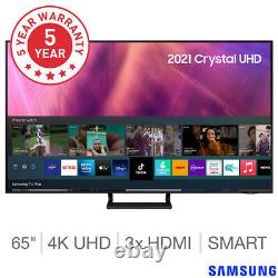 Samsung UE65AU9000KXXU 65 Inch 4K Ultra HD Smart TV- Included 5 YEAR WARRANTY