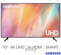Samsung UE70AU7100 70 Inch TV Smart 4K Ultra HD LED Analog & Digital Bluetooth O