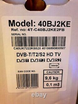 Sharp 40 Inch 4T-C40BJ2KE2FB Ultra HD 4K LED Smart TV with Harman Kardon Sound