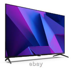 Sharp 43 Inch Frameless Android Ultra HD 4K LED Smart TV with Freeview Play