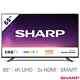 Sharp 4t-c65bj2kf2fb 65 Inch 4k Ultra Hd Smart Tv Black