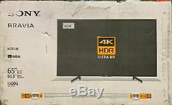 Sony Bravia 65 Inch TV 4K Ultra HD Smart LED TV with HDR Ultra HD $1400 Value