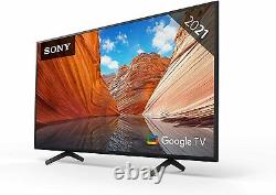 Sony Bravia KD43X80J 43 inch 4K HDR Ultra HD (UHD) LED Smart TV Google TV Black