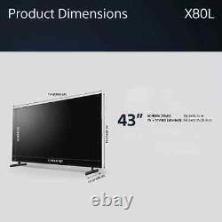 Sony KD43X80LU 43 inch 4K Ultra HD Smart TV 5 Year Warranty Included