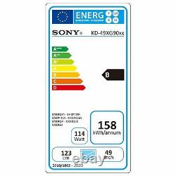 Sony KD49XG9005BU 49 Inch 4K Ultra HD Smart WiFi LED TV