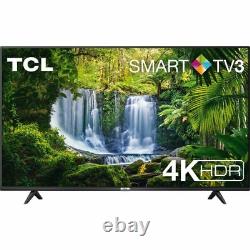 TCL 43P610K 43 Inch TV Smart 4K Ultra HD LED Freeview HD