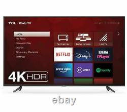 TCL 43RP620K Smart 43 Inch 4K Ultra HD HDR LED TV Netflix Freeview Play