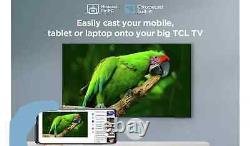 TCL 50 Inch Smart TV 4K UHD HDR LED Freeview 2024 Ultra High Definition