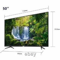 TCL 50P615K 50 Inch TV Smart 4K Ultra HD LED Freeview HD