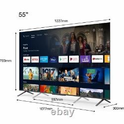 TCL 55C725K 55 Inch TV Smart 4K Ultra HD QLED Freeview HD Dolby Vision