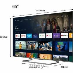 TCL 65C728K 65 Inch TV Smart 4K Ultra HD QLED Freeview HD Dolby Vision