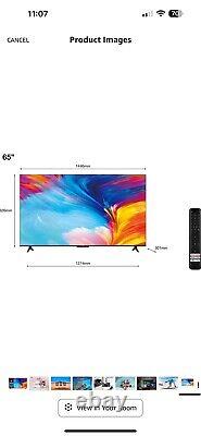 TCL 65P639K 65-inch 4K Smart TV, Ultra HD, Powered by Android