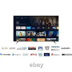 TCL 75C635K 75 Inch QLED 4K Ultra HD Smart TV Dolby Vision Bluetooth WiFi