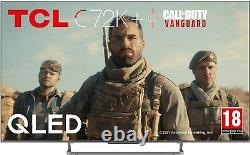 TCL 75C729K 75 Inch QLED 4K Ultra HD Smart Android TV 2 YEAR WARRANTY