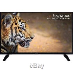 Techwood 43AO6USB 43 Inch 4K Ultra HD A+ Smart LED TV 3 HDMI