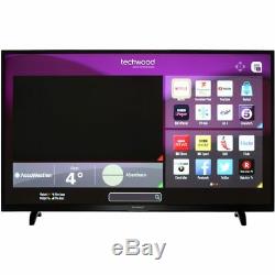 Techwood 55AO6USB 55 Inch 4K Ultra HD A+ Smart LED TV 3 HDMI