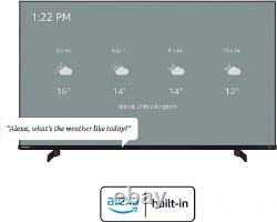 Toshiba 43UK4D63DB TV 109.2 cm (43) 4K Ultra HD Smart Wi-Fi 43 Inch, Black