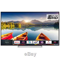 Toshiba 65U6863DB 65 Inch LED HDR 4K Ultra HD Smart TV In Black A+ Rated