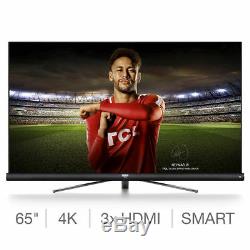 Ultra Hd 65 Inch Smart 4k Hdr Tcl Led Tv With Built In 60w Jbl Sound Bar