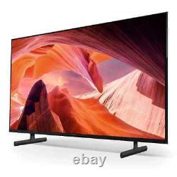 Conception minimaliste de Sony KD43X80LU 43 pouces 4K Ultra HD avec HDR 10 Smart Google TV