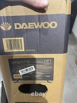 Daewoo 43 pouces 4k Ultra Hd Smart Tv à Led