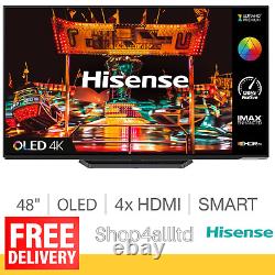 Hisense 48A85HTUK 48 pouces OLED 4K Ultra HD Smart TV