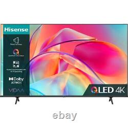 Hisense 50E7KQTUK Téléviseur Intelligent LED 4K Ultra HD 50 pouces avec Bluetooth et WiFi