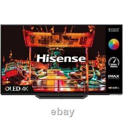 Hisense 55A85HTUK 55 pouces OLED 4K Ultra HD HDR10+ TV intelligente immersive 4K HDR