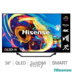 Hisense 58 Pouces Qled 4k Ultra Hd Vidaa U5.0 Smart Tv 58a7hqtuk