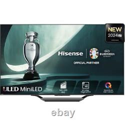 Hisense 85U7NQTUK Téléviseur intelligent LED 4K Ultra HD de 85 pouces avec Bluetooth WiFi