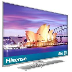 Hisense H43a6550uk Téléviseur 4k Ultra Hd 4k Intelligent Avec Hdr, Format Freeview, Argent
