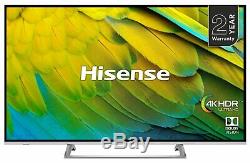 Hisense H50b7500uk 50 Pouces 4k Ultra Hd Hdr Tnt Smart Play Wifi Tv Led