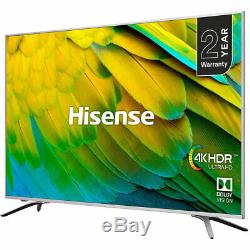 Hisense H75b7510uk B7510 75 Pouces Smart Tv 4k Ultra Hd Led Tnt Hd 4 Hdmi