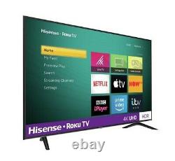 Hisense R50b7120uk 50 Pouces Smart 4k Ultra Hd Hdr Led Roku Tv Freeview Play