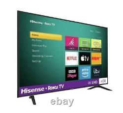 Hisense R55b7120uk 55 Pouces Smart 4k Ultra Hd Hdr Led Roku Tv Freeview Play