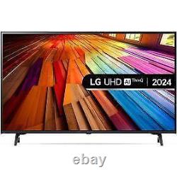 LG 50UT80006LA Téléviseur intelligent LED 4K Ultra HD de 50 pouces Taux de rafraîchissement de 60 Hz