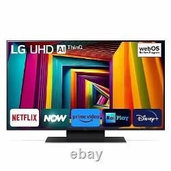 LG UT9100 Téléviseur LED Smart 4K Ultra HD de 50 pouces 50UT91006LA